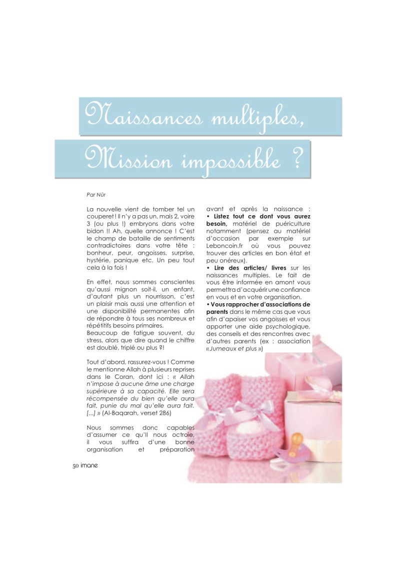 naissances multiples
