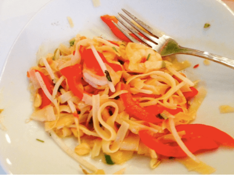 pad thai crevettes